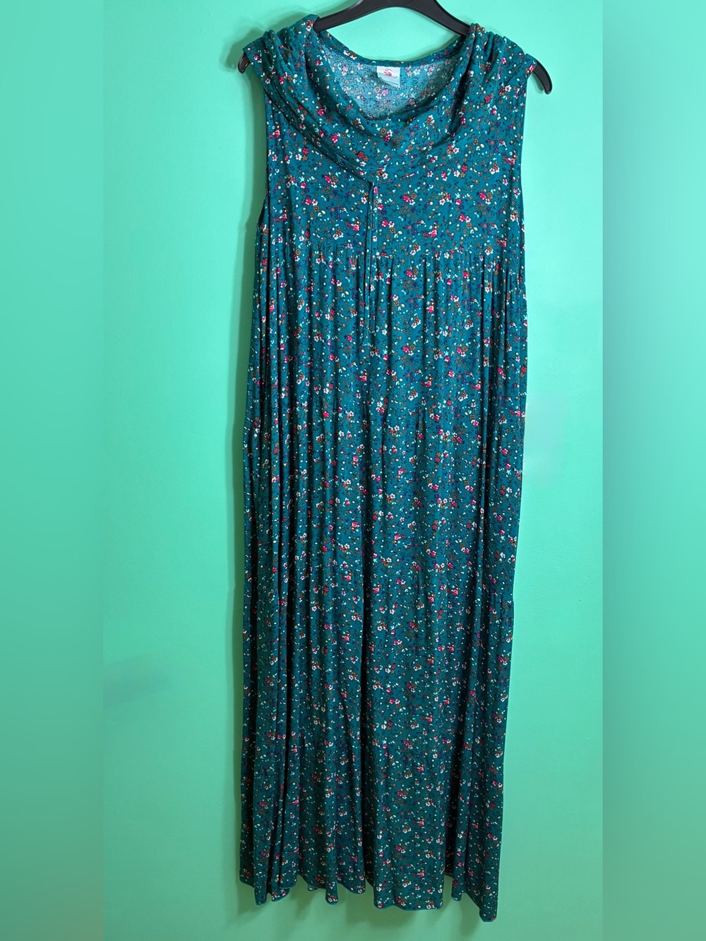Boho Tiered Floral Maxi Dress - Picture 3 of 16